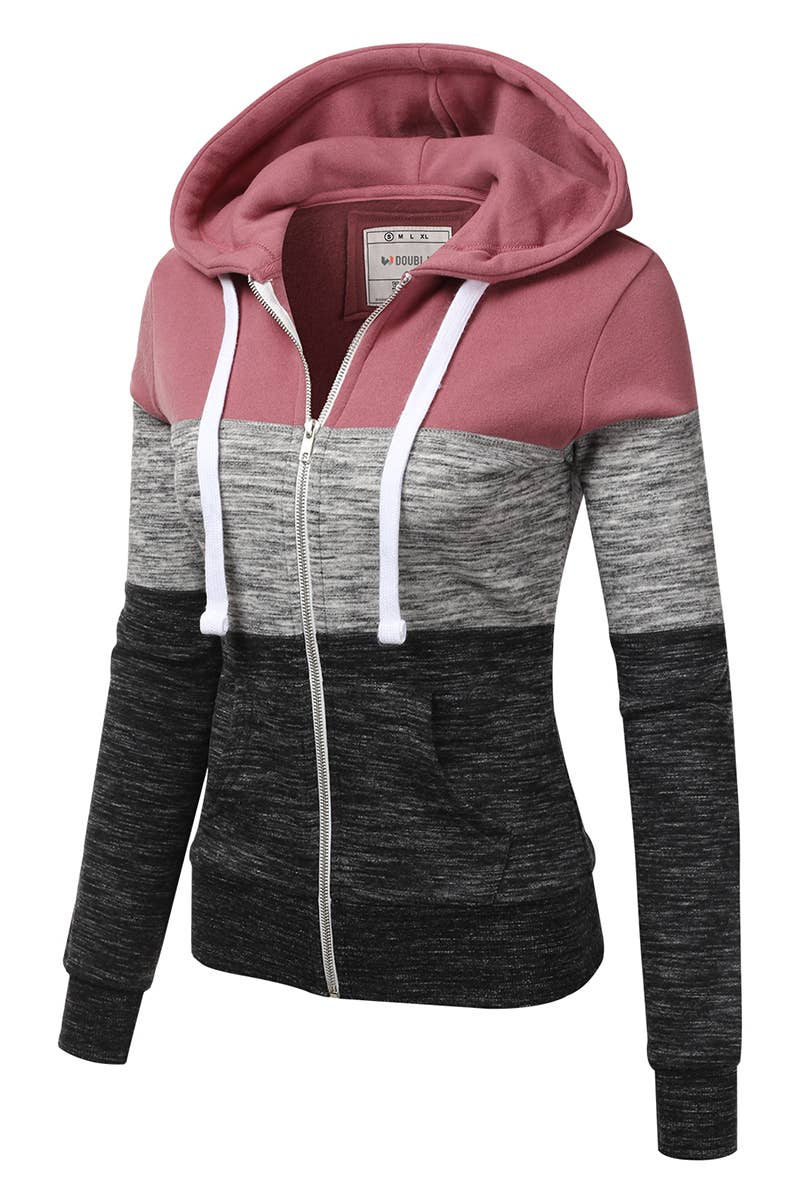 AWOHOL194_Lightweight Thin Zip-Up Hoodie Jacket