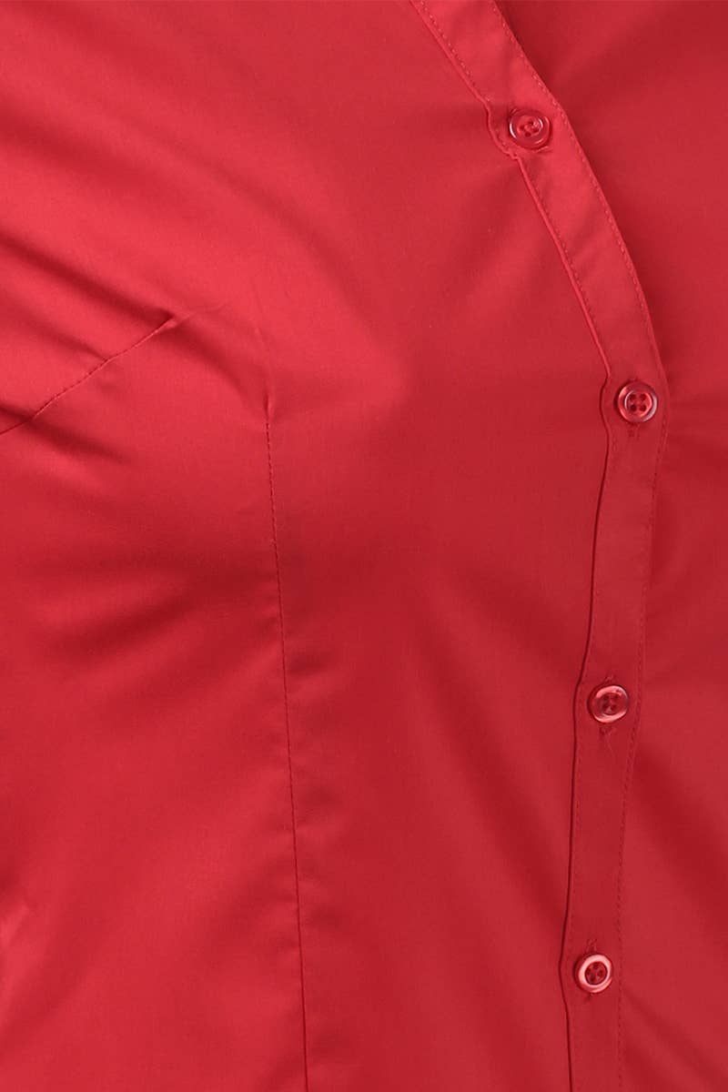 CWTDSL028_Button Down Long Sleeve Collared Shirts