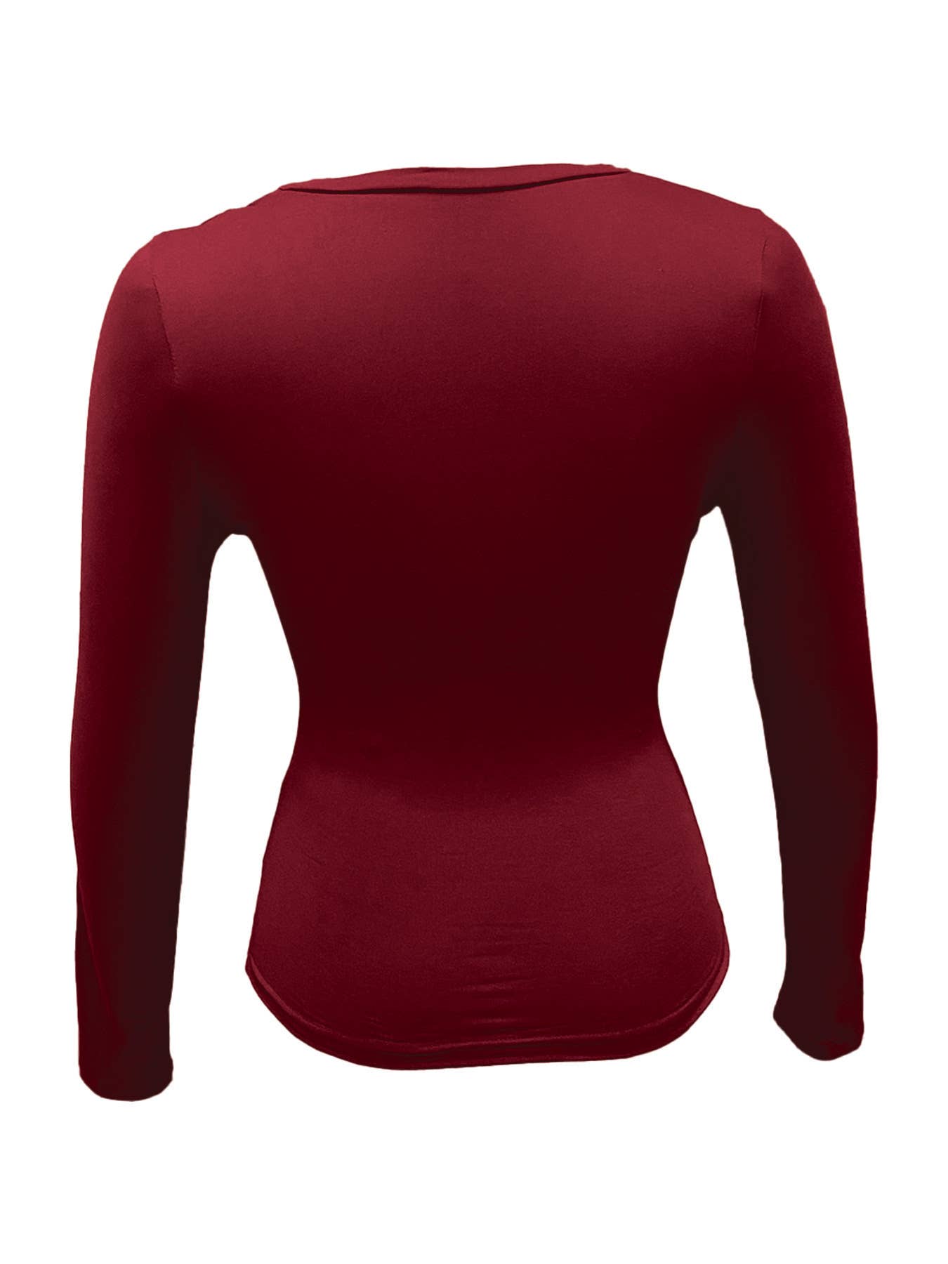 Button casual slimming knitted crop top T-shirt