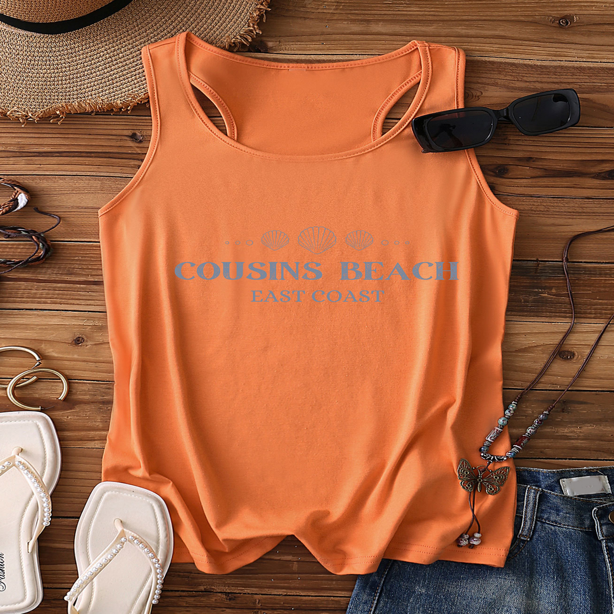 Casual Cotton Racerback Tank, Women?™s Sleeveless_CWTTSL0419