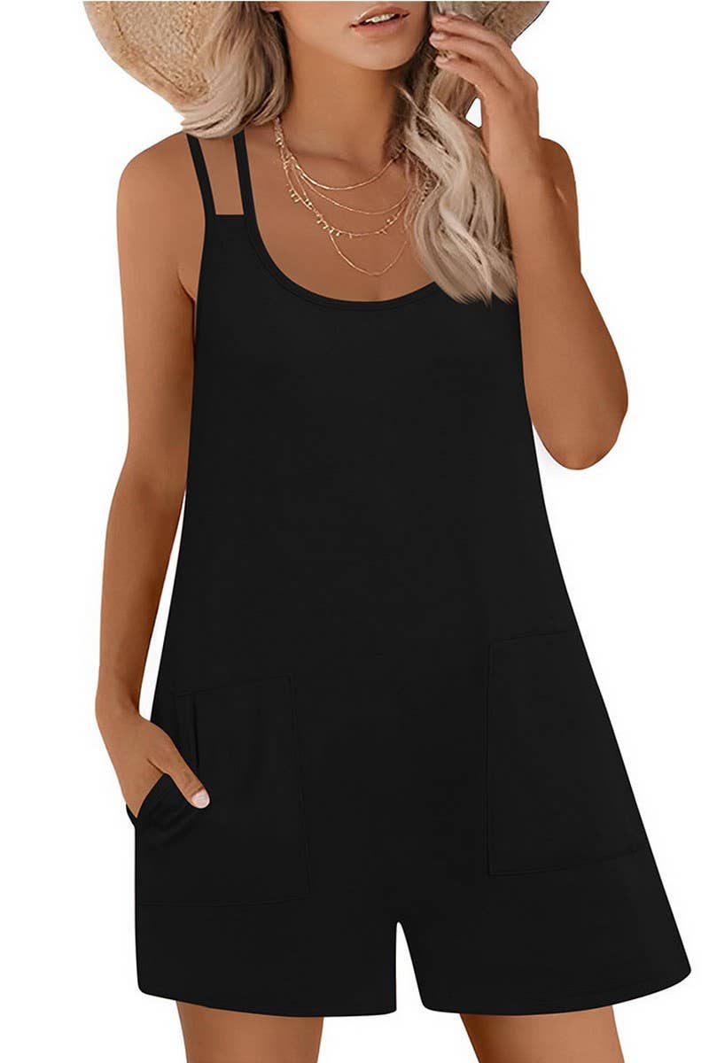 CWSJS1455_SUMMER LOOSE CASUAL BACKLESS JUMPSUIT