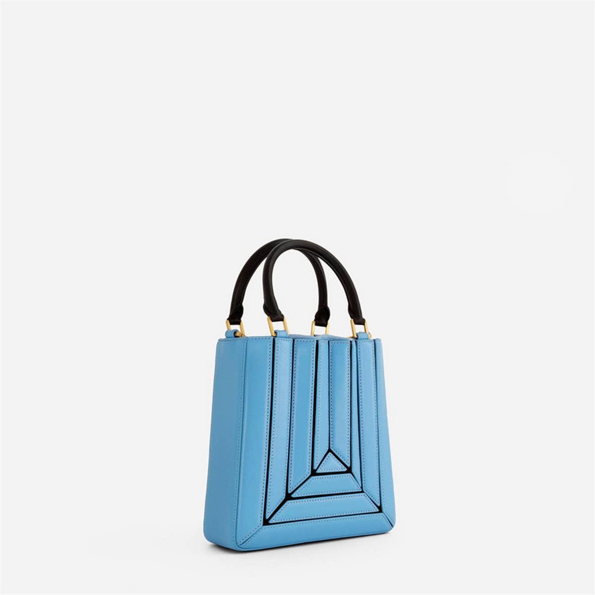 SPLICED RAINBOW SHOULDER BAG HANDBAG_CWAB1382