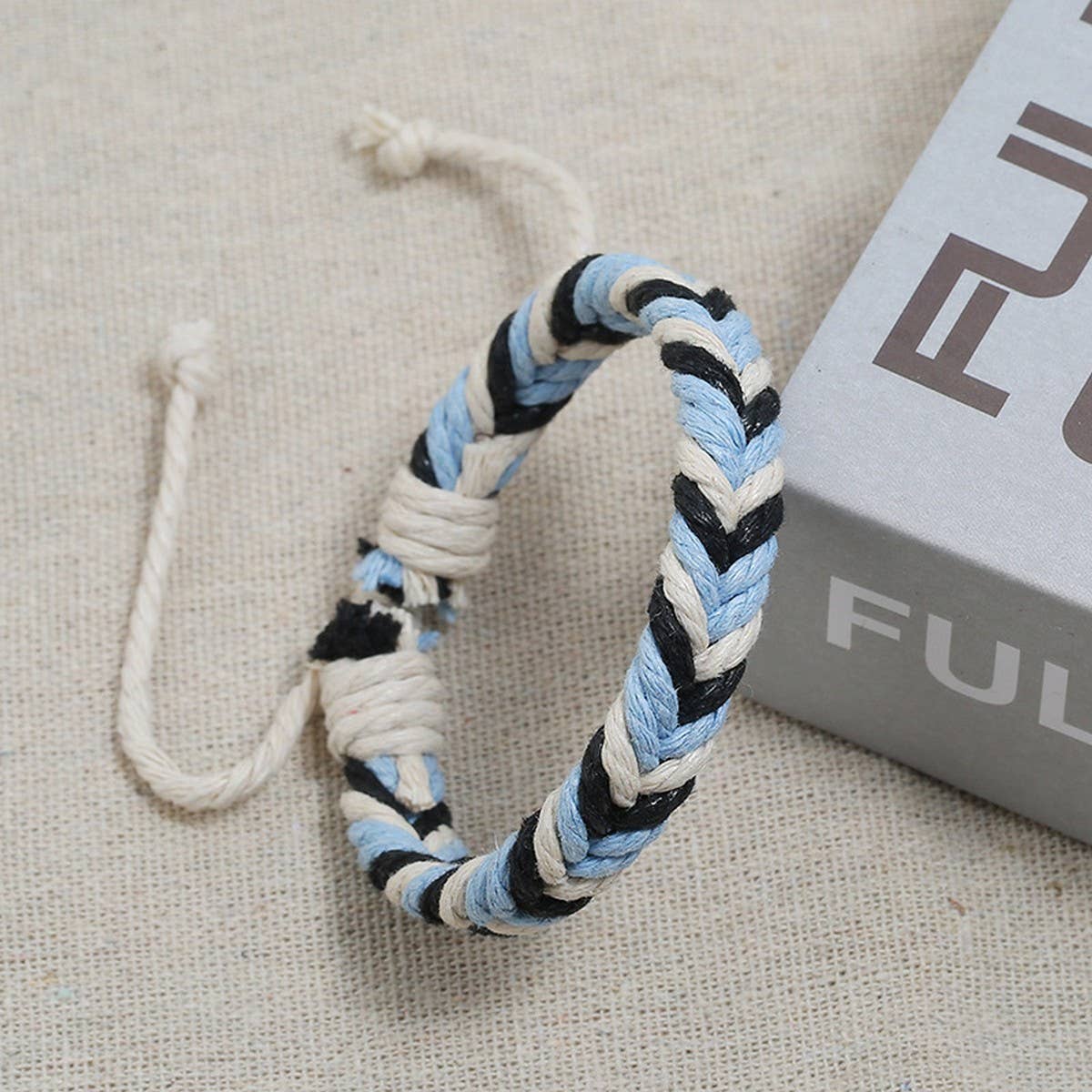 NEW COLOR HEMP ROPE COUPLE BRACELET