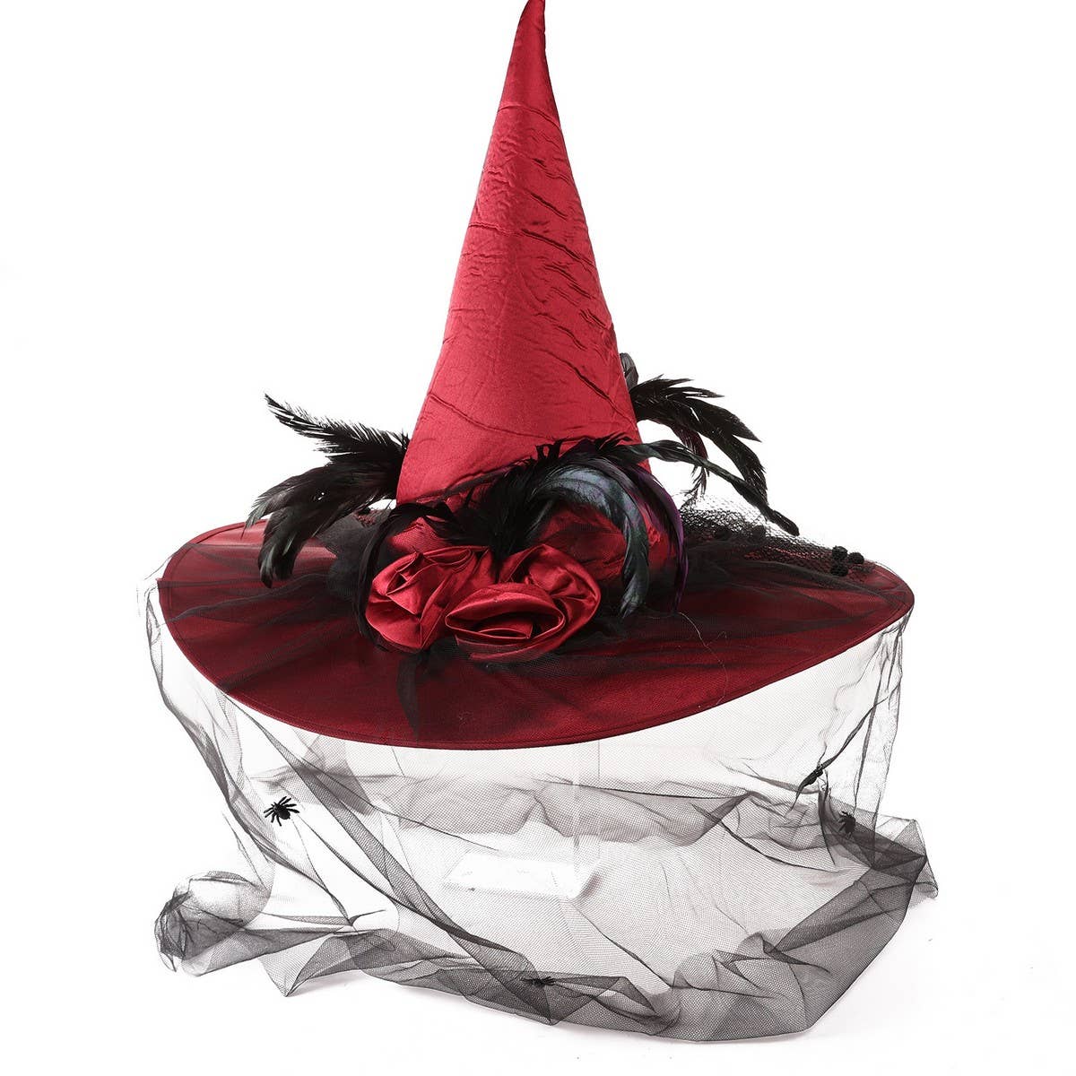 CWAH4023_HALLOWEEN GHOST FESTIVAL WITCH HAT NEW PARTY PROPS