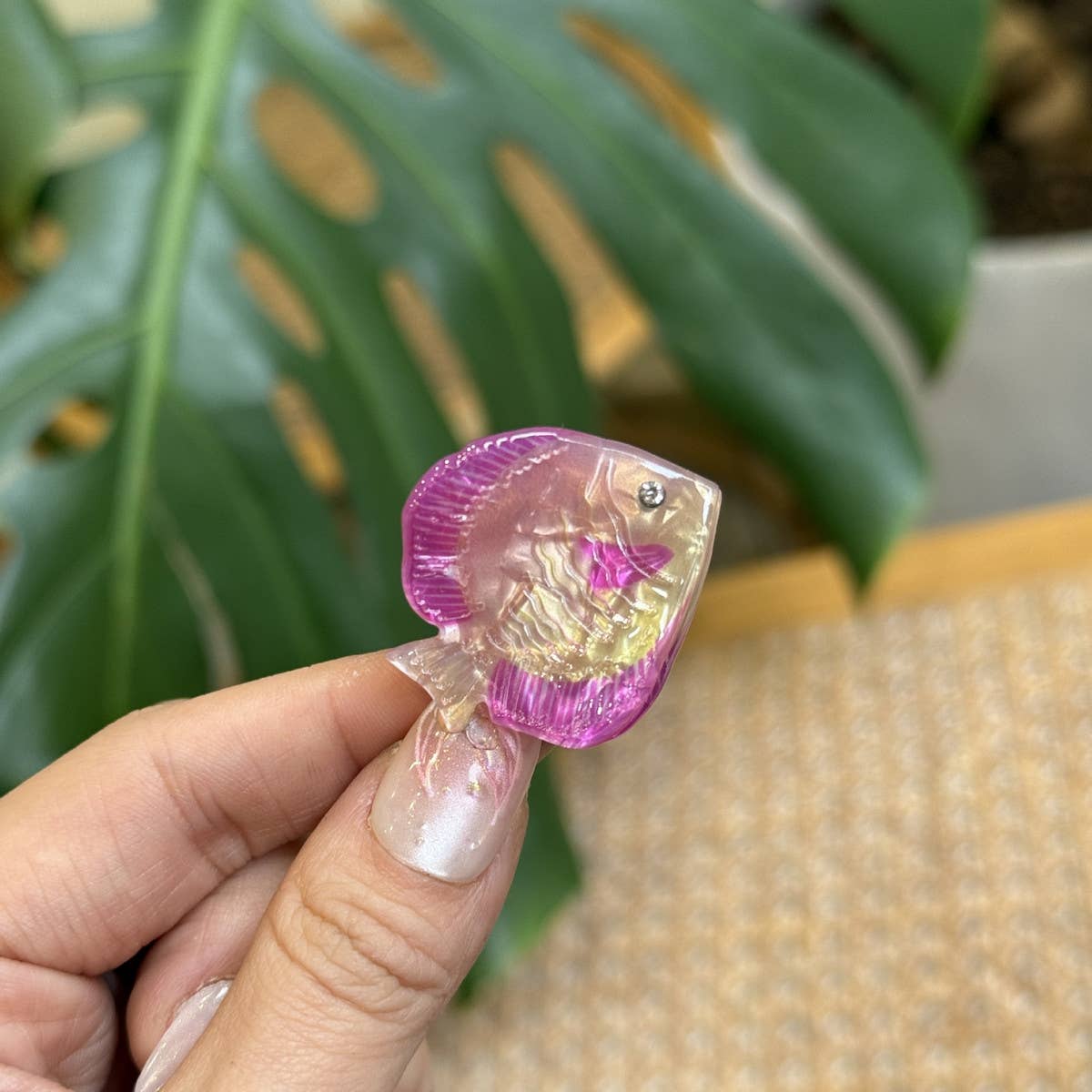 CWAHA4518_DIAMOND OCEAN SERIES HAIR CLIP