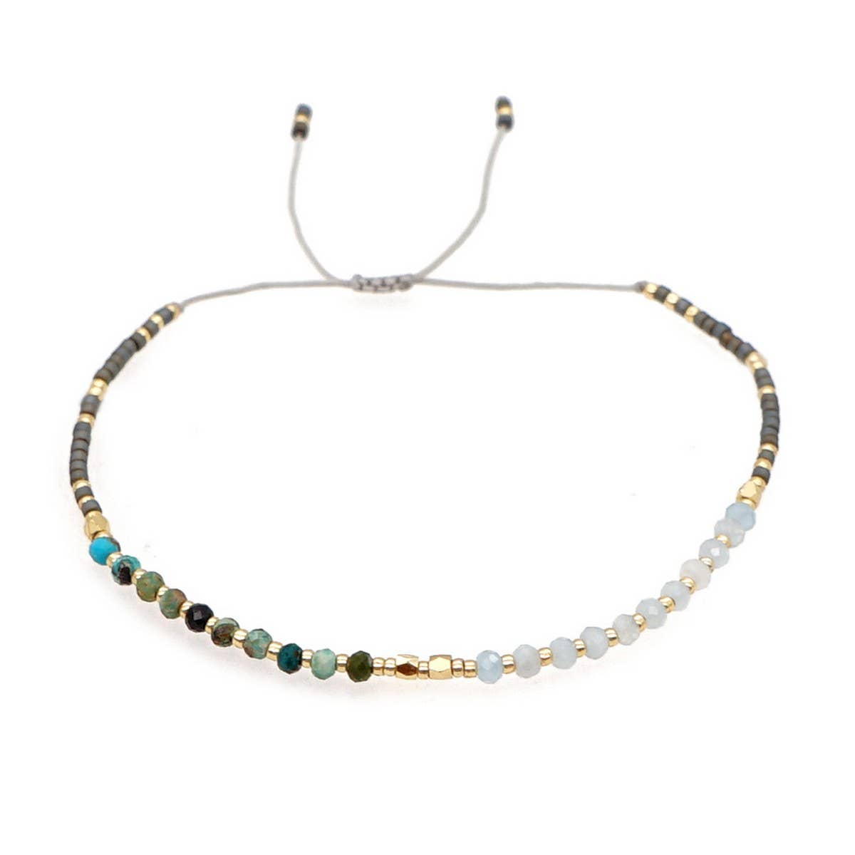 HAND-WOVEN FASHIONABLE RICE BEADS BRACELET_CWAB4619