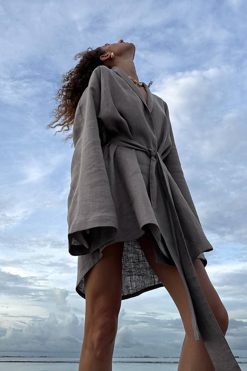 CWDSD7798_COTTON-LINEN BELTED BEACH MAXI DRESS