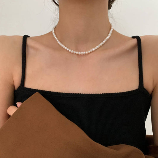 Fashionable Bahak freshwater pearl necklace