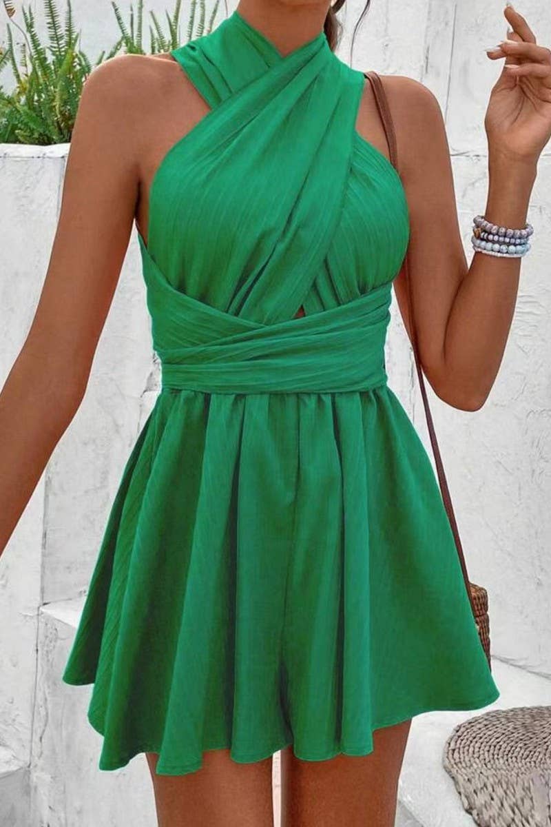 CWSJS1739_SEXY HALTER SLEEVELESS BACKLESS JUMPSUIT