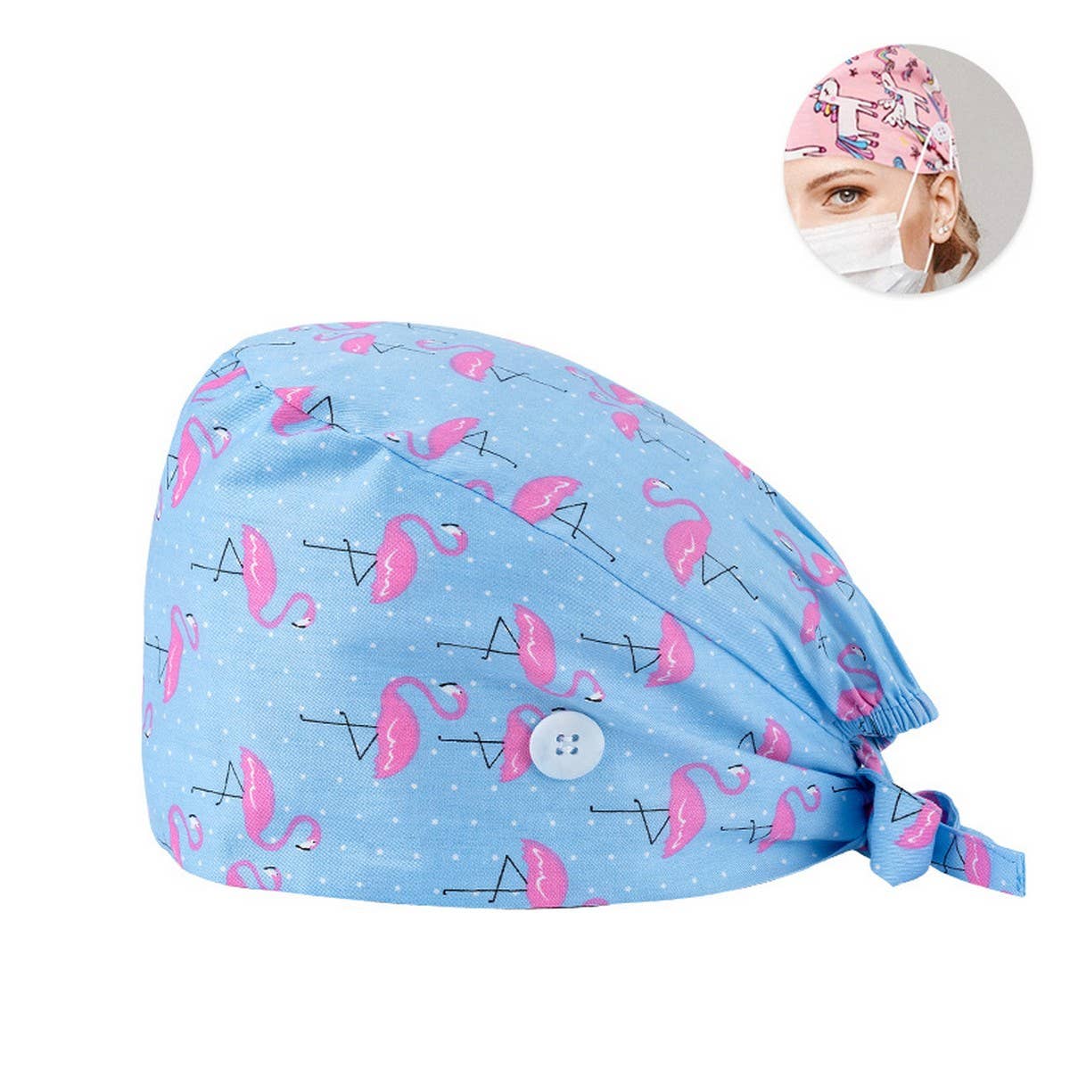 PURE COTTON CARTOON PRINT THIN TOE CAP_CWAH3389