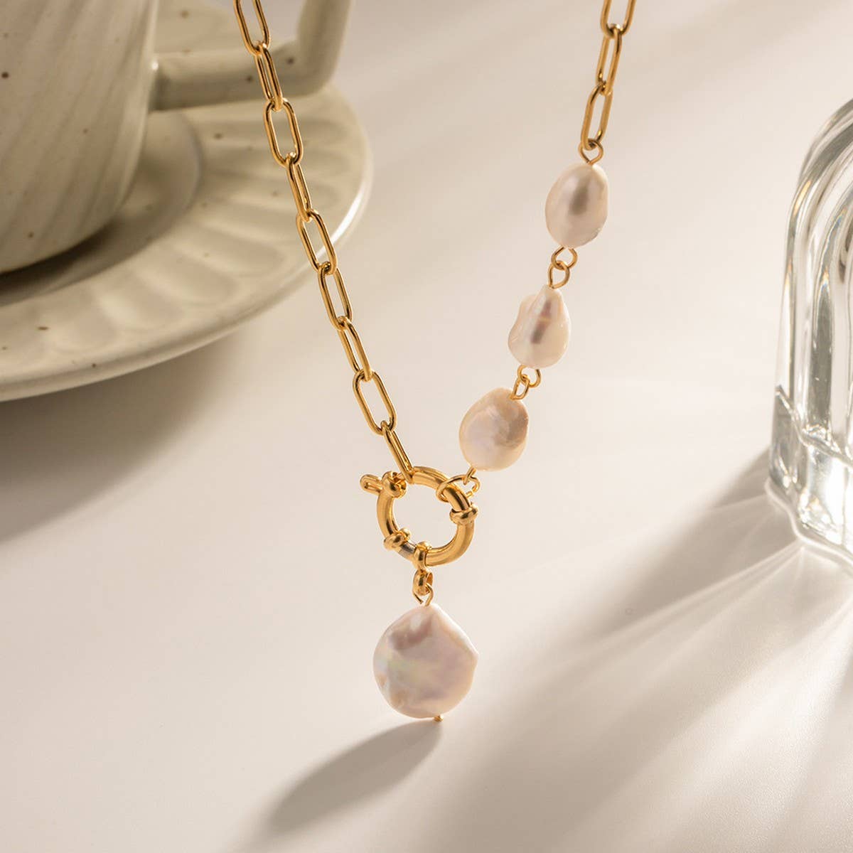 FASHIONABLE AND VERSATILE PEARL NECKLACE_CWAJE1445