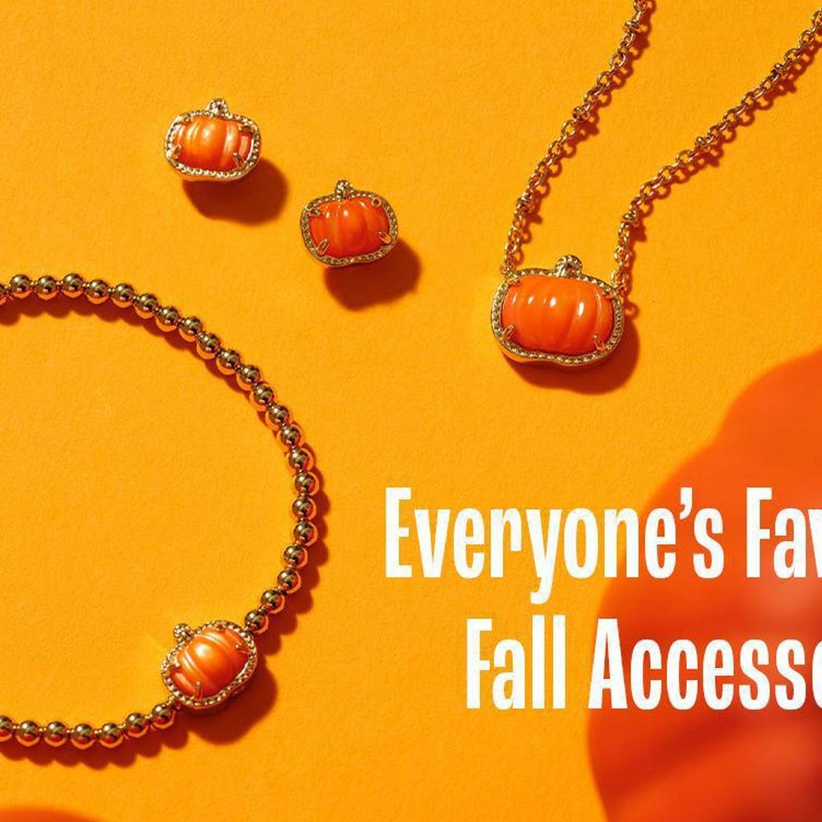 NEW PERSONALIZED PUMPKIN TEXTURE NECKLACE