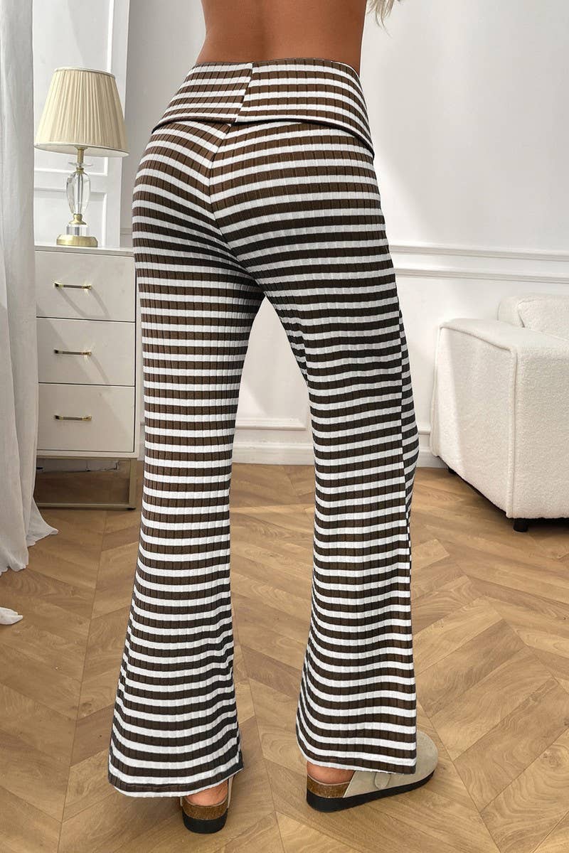 CWBLP00970_CASUAL STRAIGHT-LEG STRIPED LOUNGE PANTS
