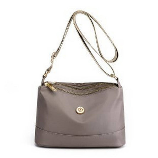 NYLON CLOTH CASUAL SHOULDER MESSENGER BAG_CWAB3532