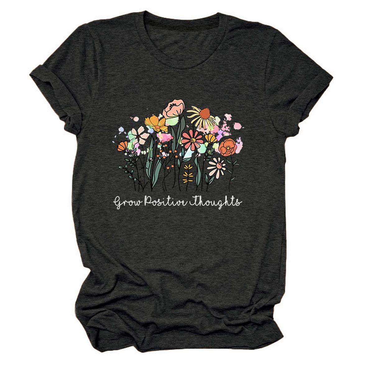 Women??¢s Casual Crew Neck T-Shirt, Soft Fit_CWTTS1488