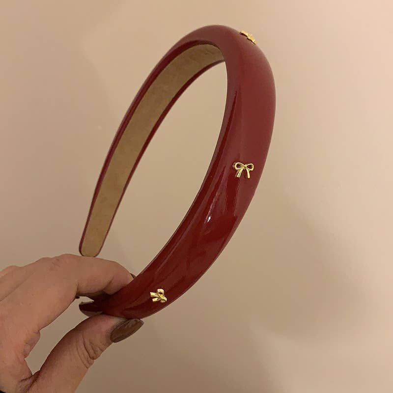 Face wash headband high-grade retro hair accessories
