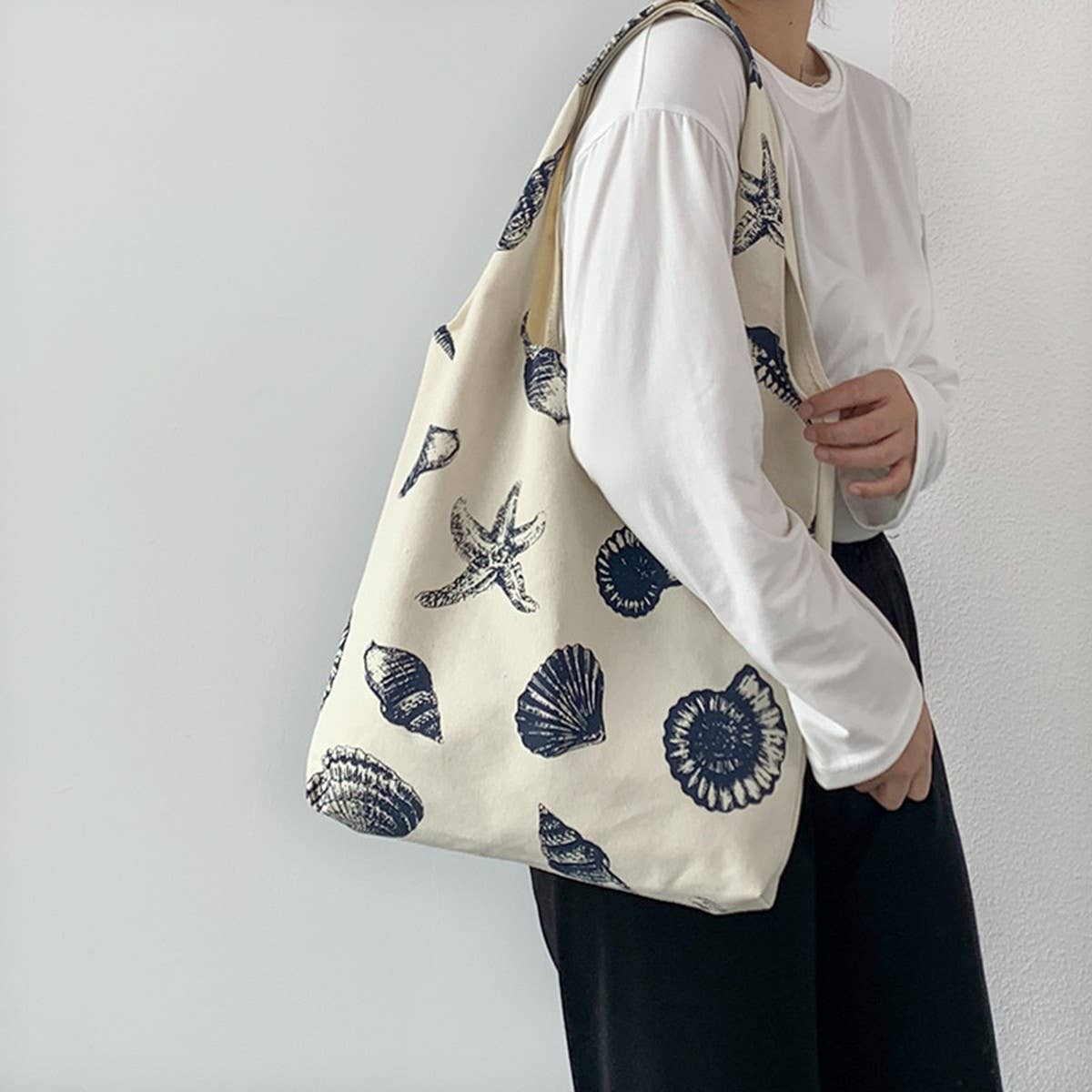 NEW CONTRAST COLOR SIMPLE SCHOOLBAG BAG_CWAB2187