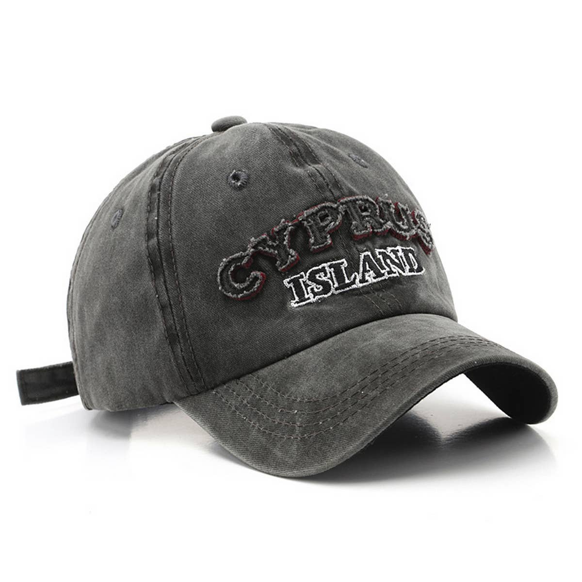 CWAH3226_LEISURE CURVED EAVE EMBROIDERED BASEBALL CAP