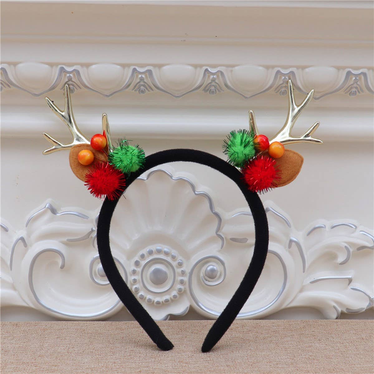 CHRISTMAS DEER ANTLERS CHILDREN'S HEADBAND
