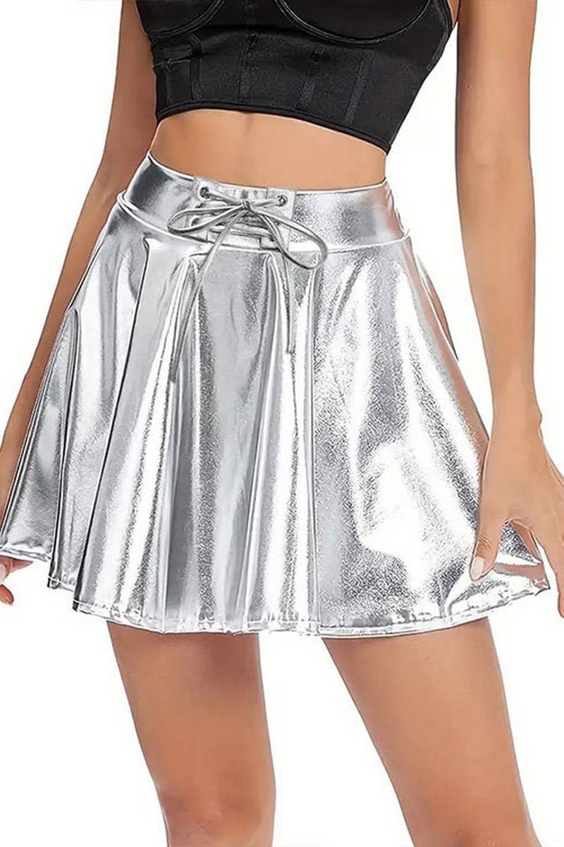 CWBSS0436_SUMMER SEXY ELASTIC BAND A-LINE SKIRT