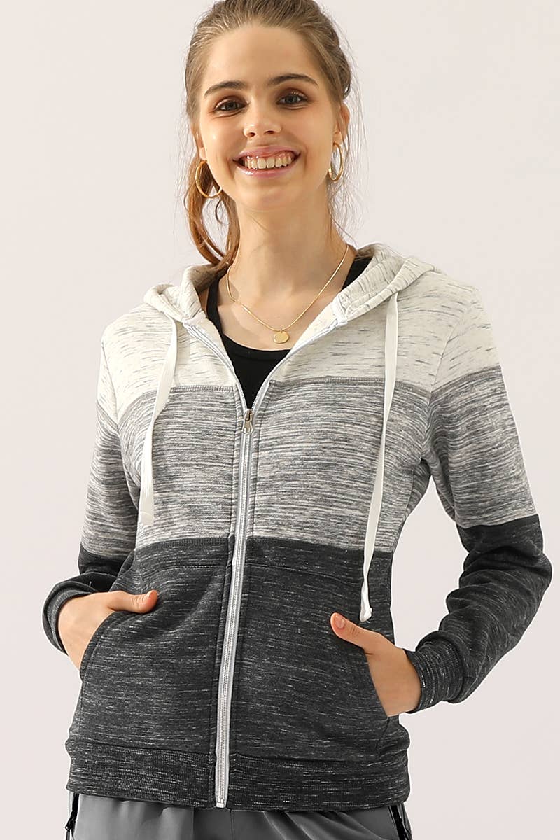 AWOHOL194_Lightweight Thin Zip-Up Hoodie Jacket