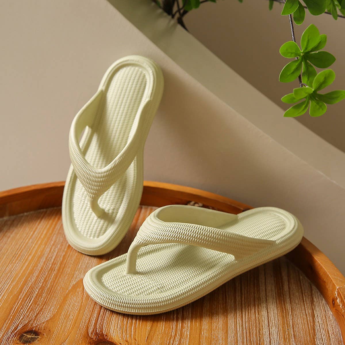 EVA SOLID COLOR FLIP-FLOPS SUMMER BEACH SLIPPERS_CWSHS0690
