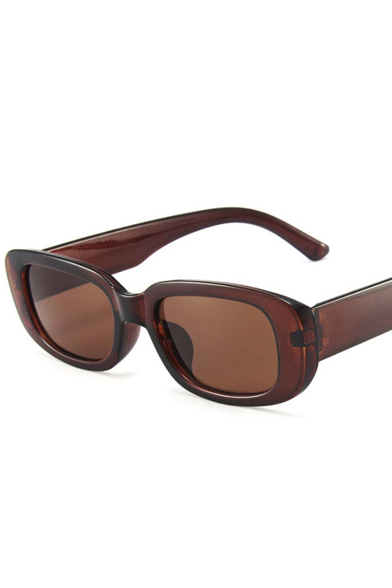 Trendy Small Square Sunglasses for Women, UV400