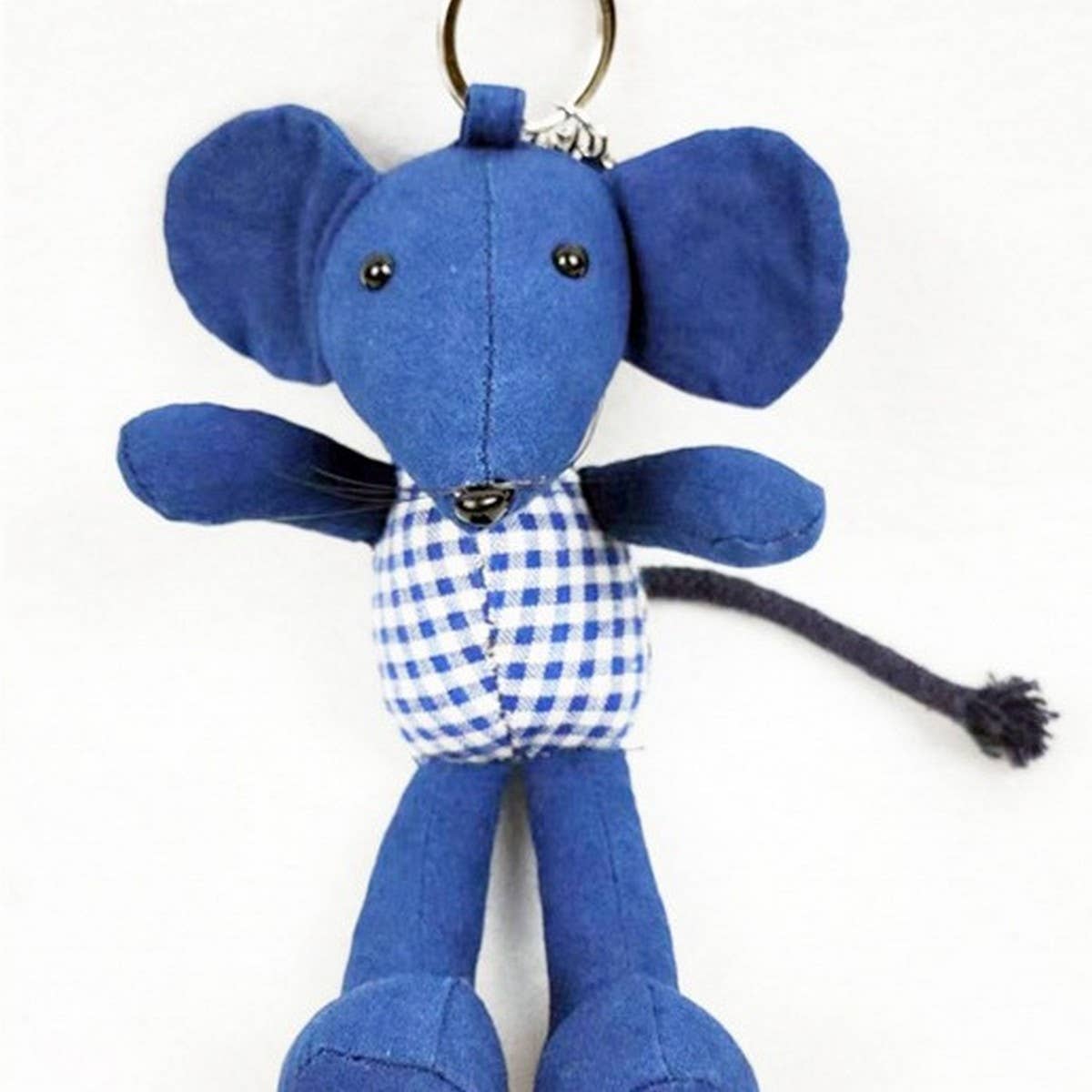 Indigo Dye Handmade Cloth Animal Doll Small Art