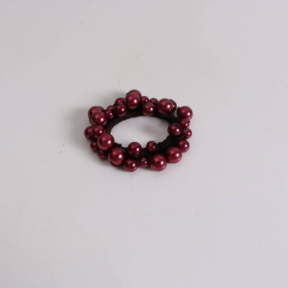 Pearl Hair Tie Boho Bun Holder for Women_CWAHA6762