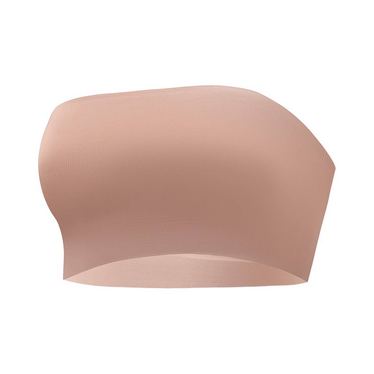 SEAMLESS PLUS SIZE CHEST WRAP STYLE GATHERING BRA
