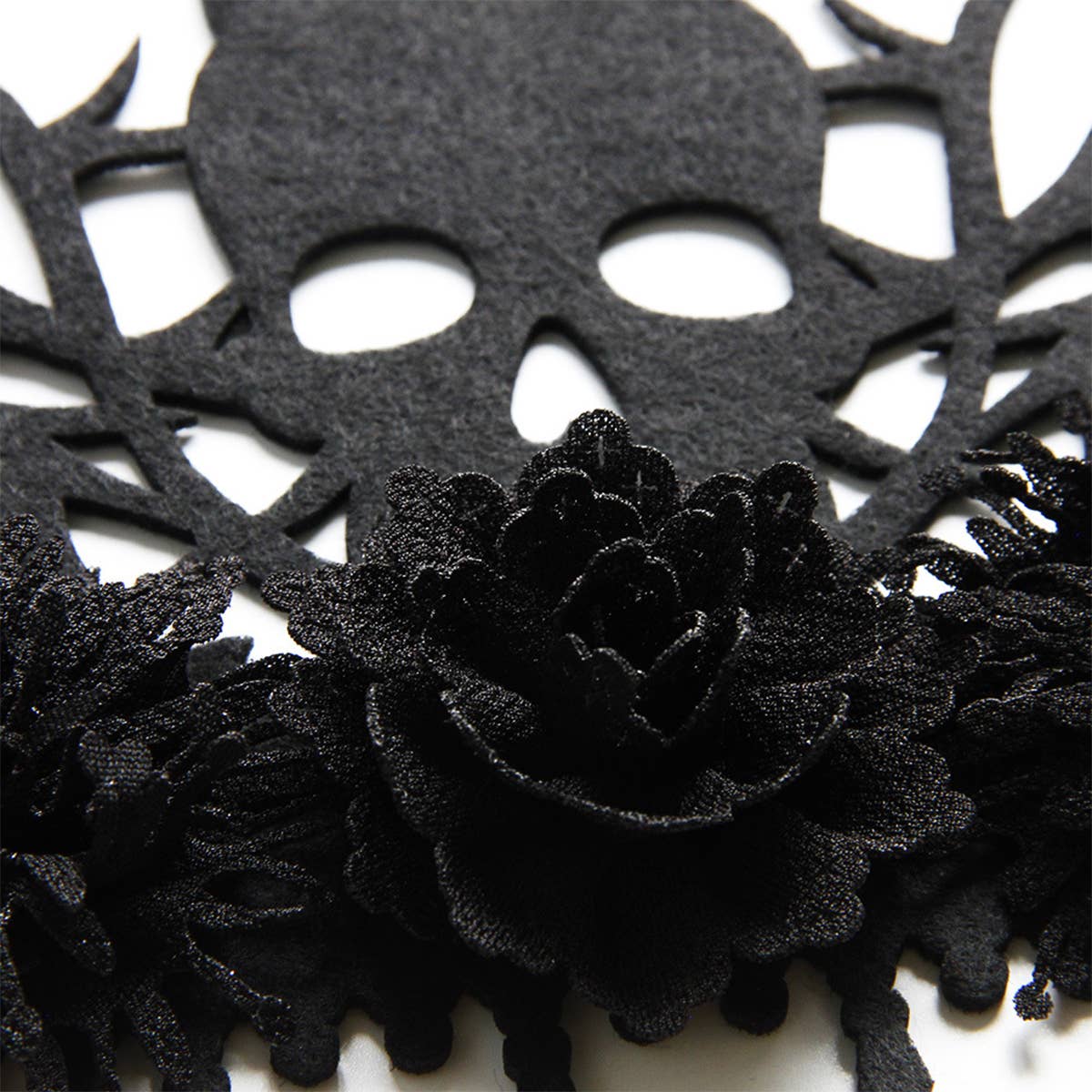 HALLOWEEN WITCH DEMON SKULL FLOWER CROWN
