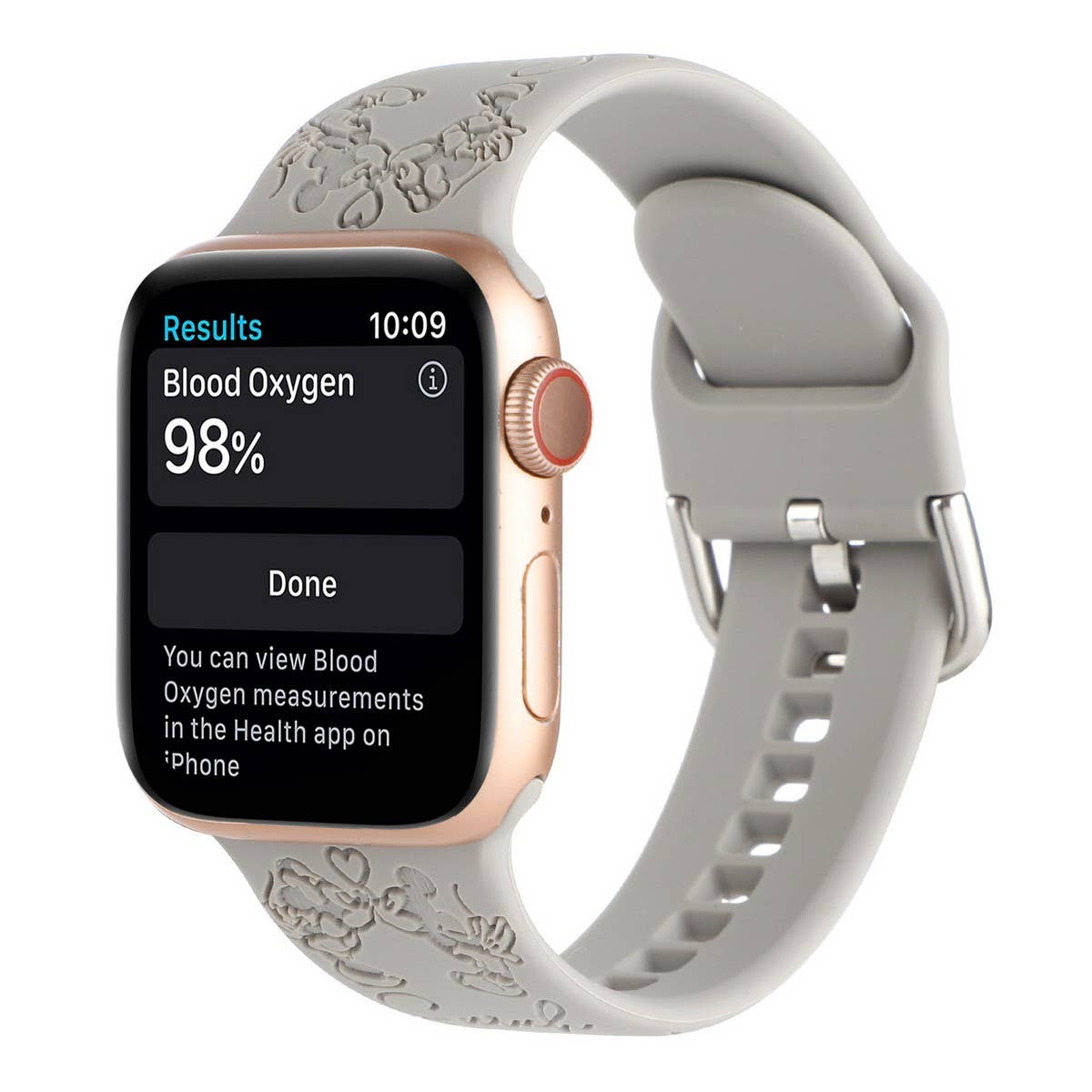 IWATCH8-1 ENGRAVED SILICONE APPLE WATCH9 STRAP