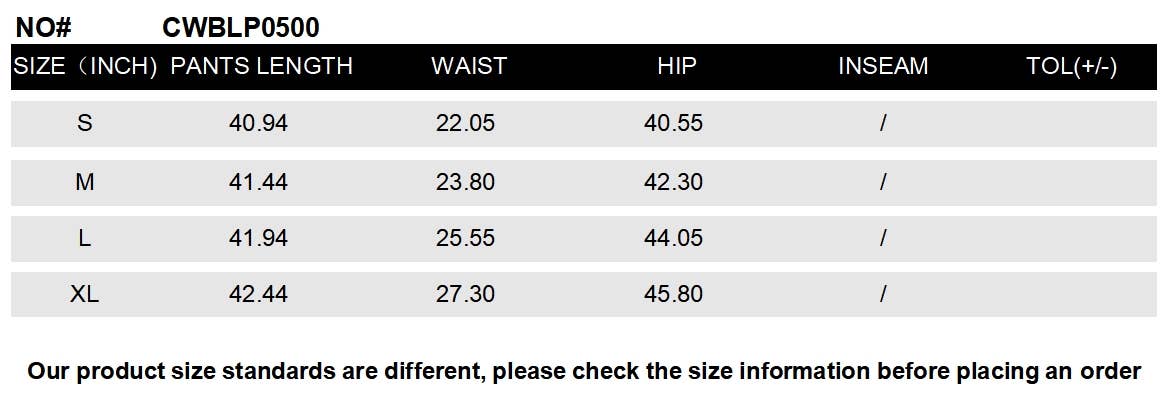 CWBLP0500_SPRING SUMMER LOOSE HIGH-WAISTED WOMEN TROUSERS