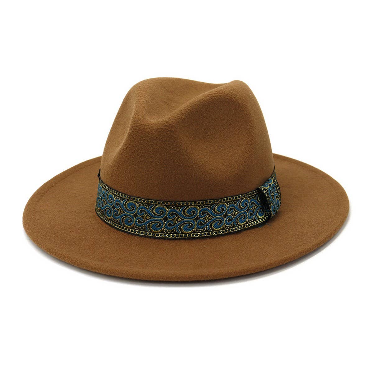 2024 NEW MEN'S AND WOMEN'S STRAIGHT BRIM JAZZ HAT_CWAH1776