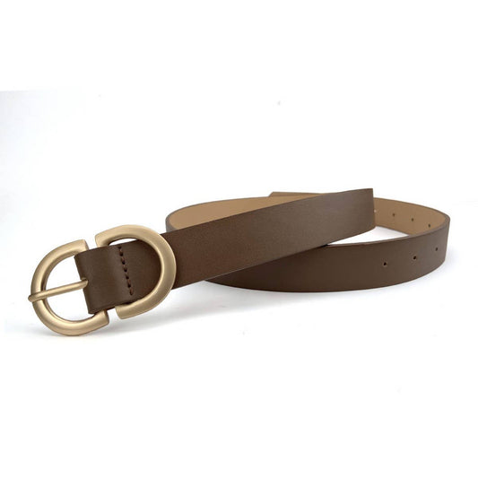 SOLID COLOR VERSATILE HIGH QUALITY PU BELT_CWABE0690