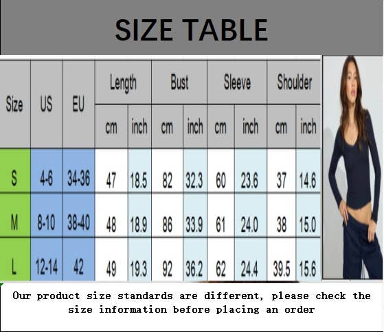 CWTBLL3947_SOLID V-NECK SLIM FIT LONG SLEEVE TOP