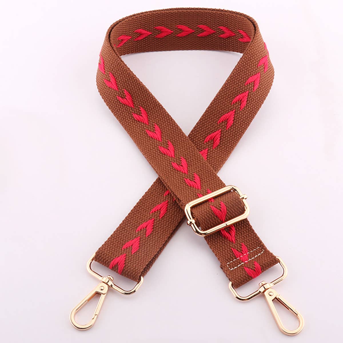 WOMEN STRIPE WIDENING BAG STRAP