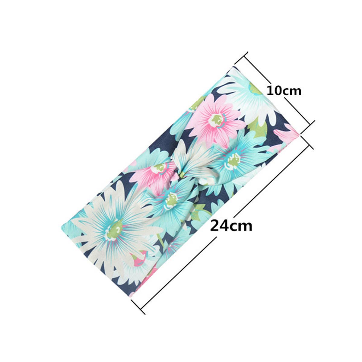 CWAHA6421_KNOTTED CROSS HEADBAND SPORTS HEADBAND