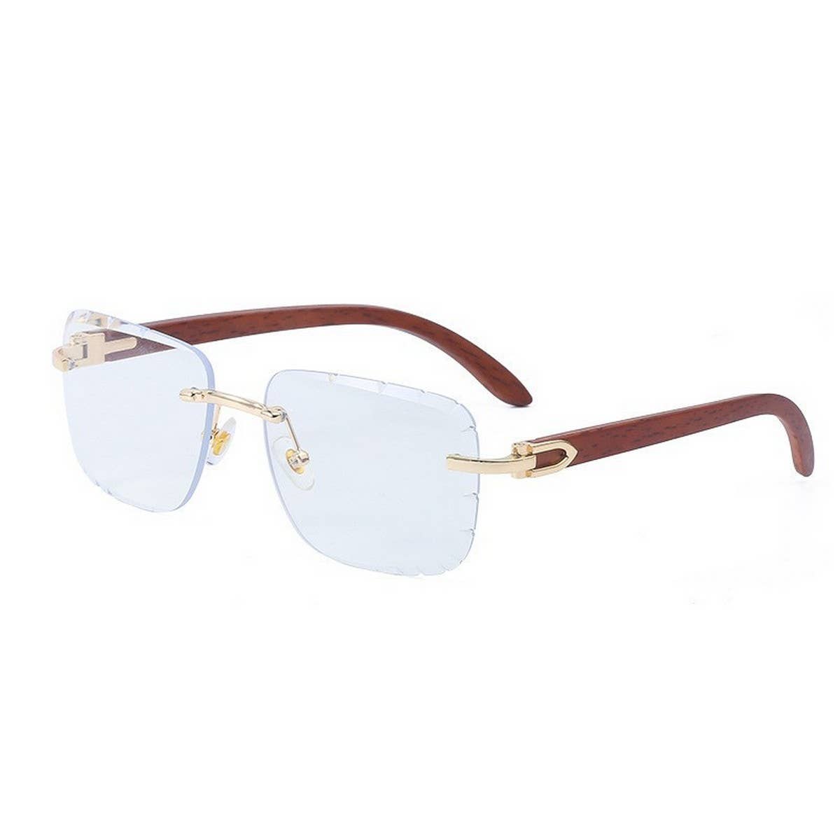 FASHIONABLE FRAMELESS CUT-EDGE SUNGLASSES