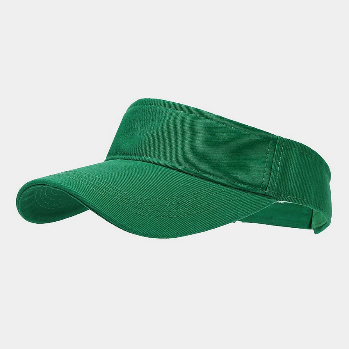Summer Simple Solid Visor Hat - Unisex Outdoor_CWAH3303