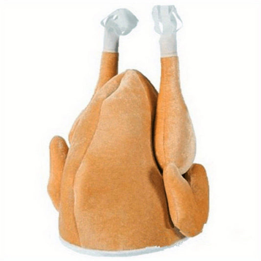 CWAH4049_THANKSGIVING ATMOSPHERE CHICKEN LEG HAT