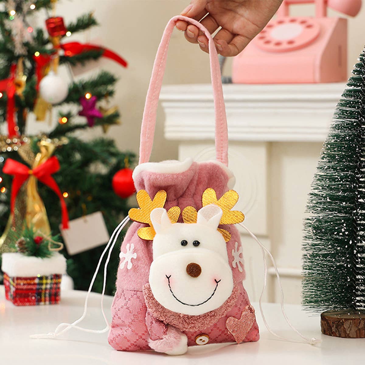CWMM9353_CHRISTMAS EVE SEQUIN KINDERGARTEN CANDY GIFT BAG