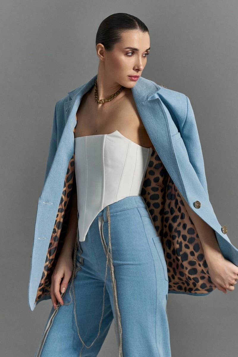 CWJJ0249_SOLID COLOR LACE-UP LOOSE ROBE KNITTED CARDIGAN