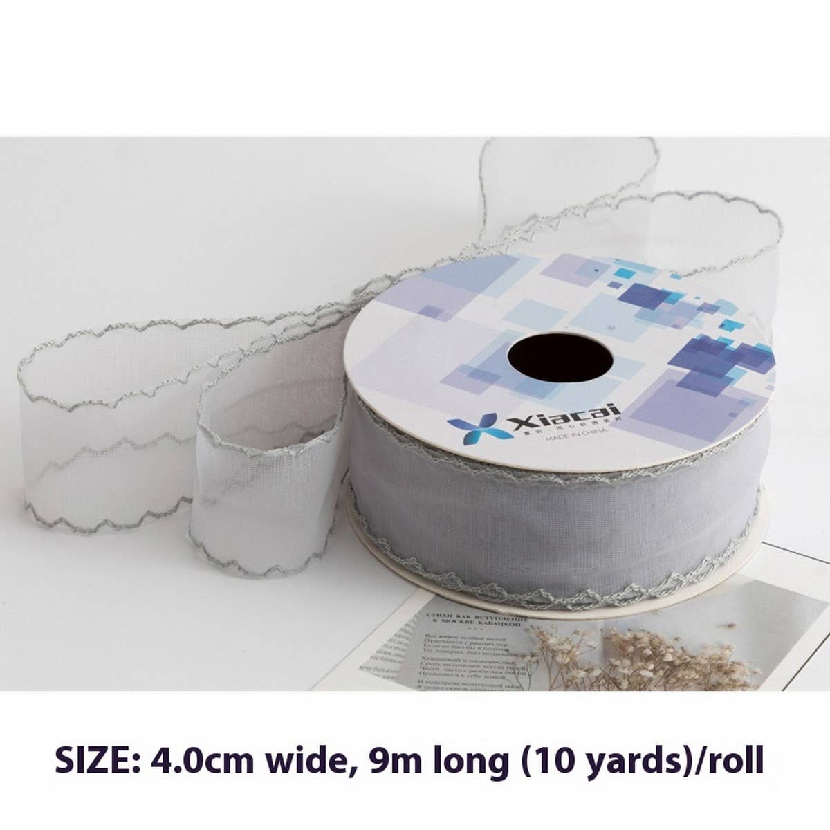 CURVED LACE HANDMADE MATERIALS DIY RIBBON