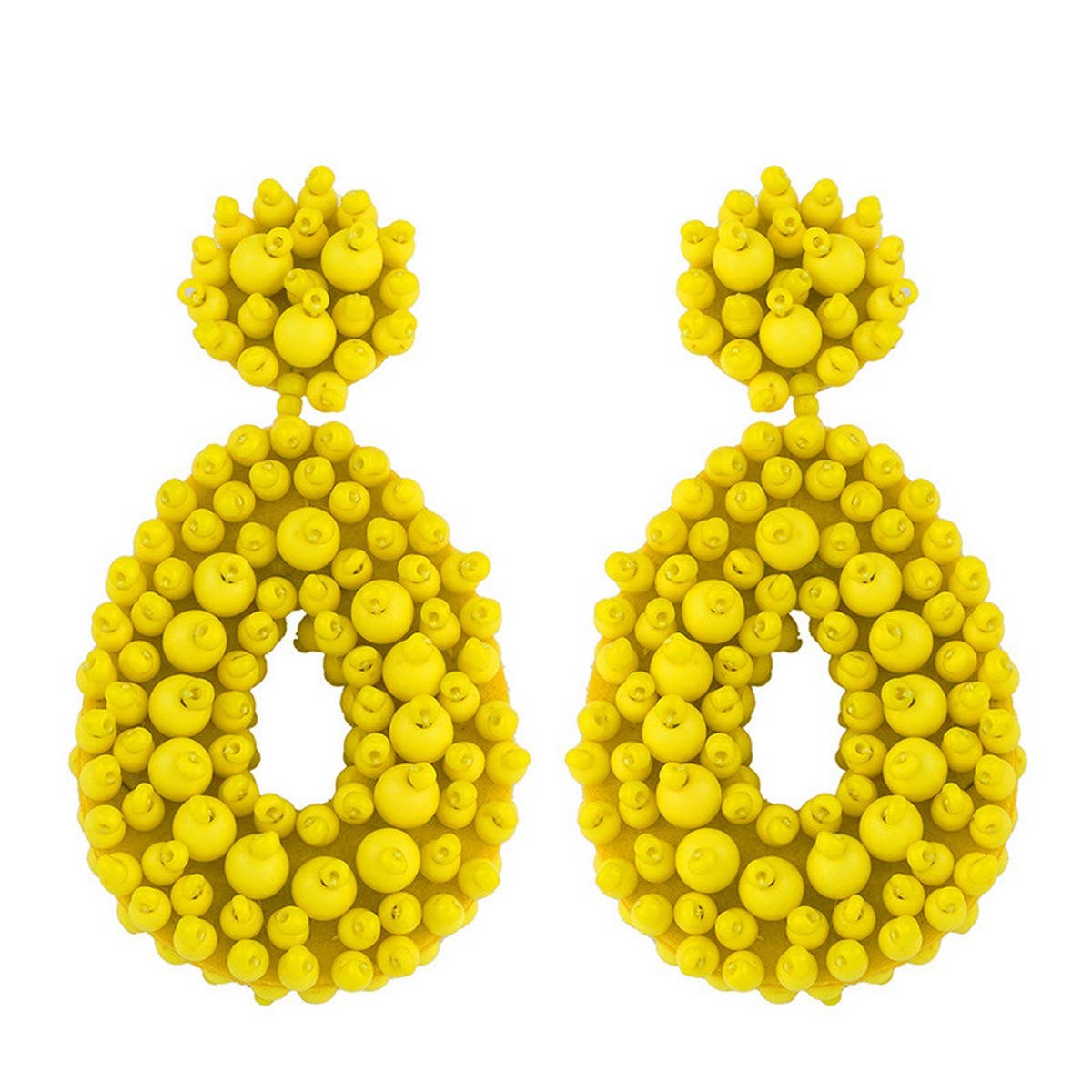 BOHEMIAN WOVEN BEADED EARRINGS_CWAJE0973