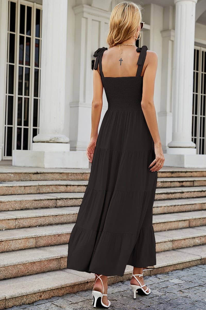 CWDMD1601_HALTER TIE LAYERED MAXI DRESS