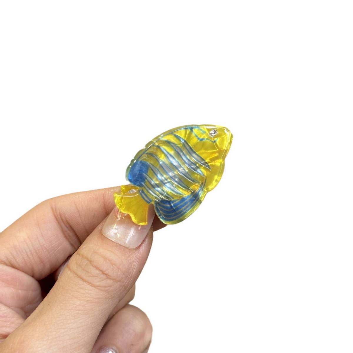 CWAHA4518_DIAMOND OCEAN SERIES HAIR CLIP