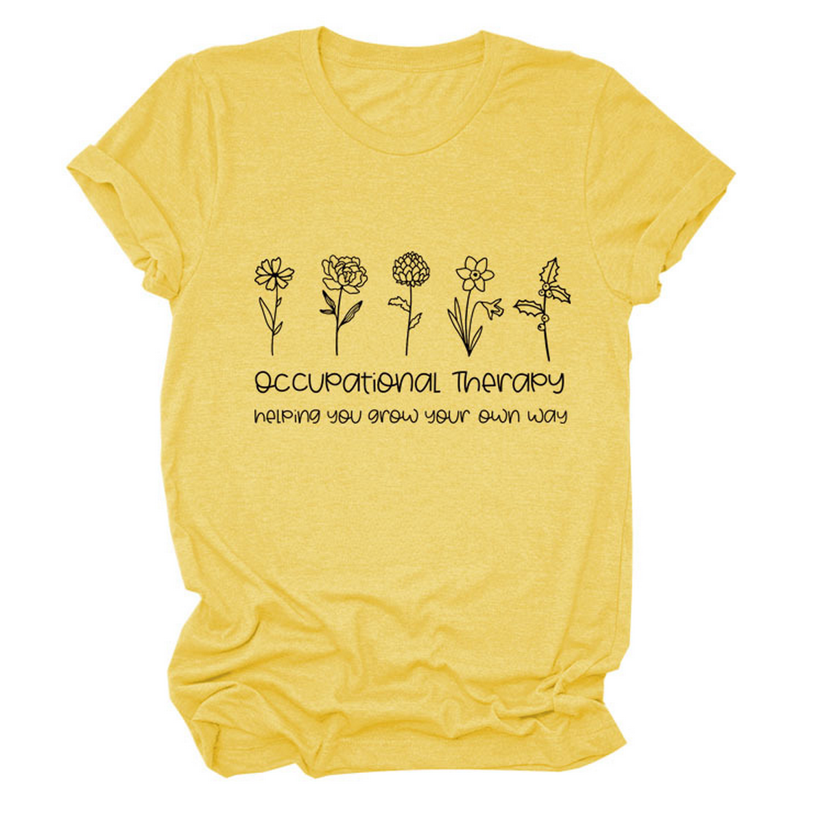 Women?™s Short Sleeve Tee, Round Neck Print Top_CWTTS1491