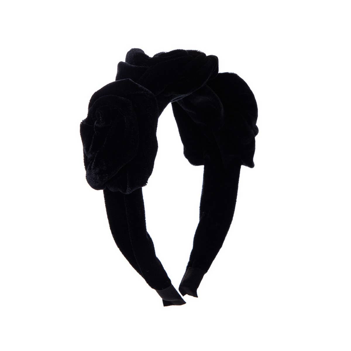 FASHIONABLE MULTI-LAYERED FLOWER HEADBAND_CWAHA1787