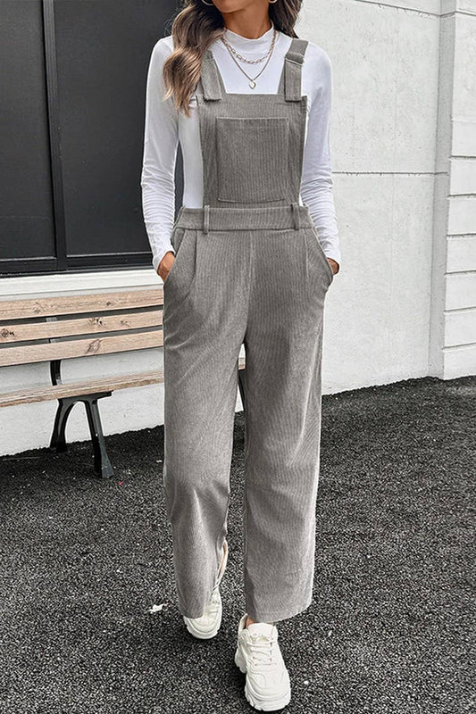 CWSJS1767_SOLID CORDUROY ADJUSTABLE STRAP JUMPSUIT